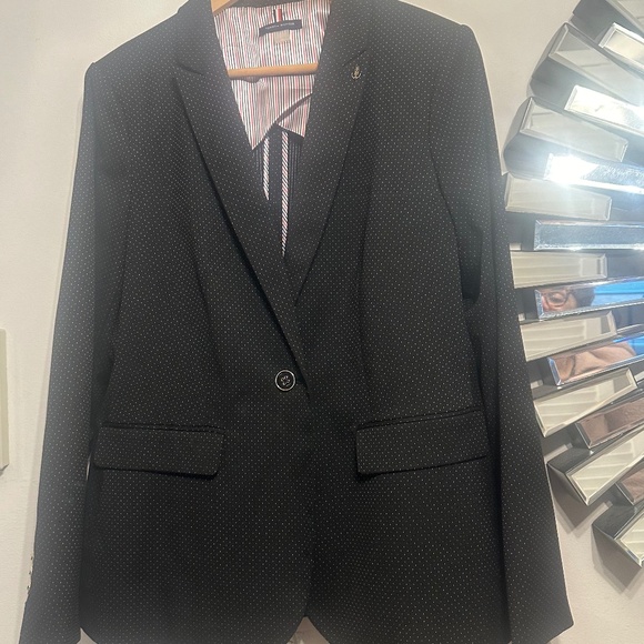 Tommy Hilfiger Nautical Women's Black Blazer Size 16 - Picture 2 of 16